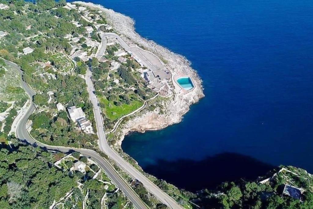 Casa Alba Castro Salento Villa Buitenkant foto