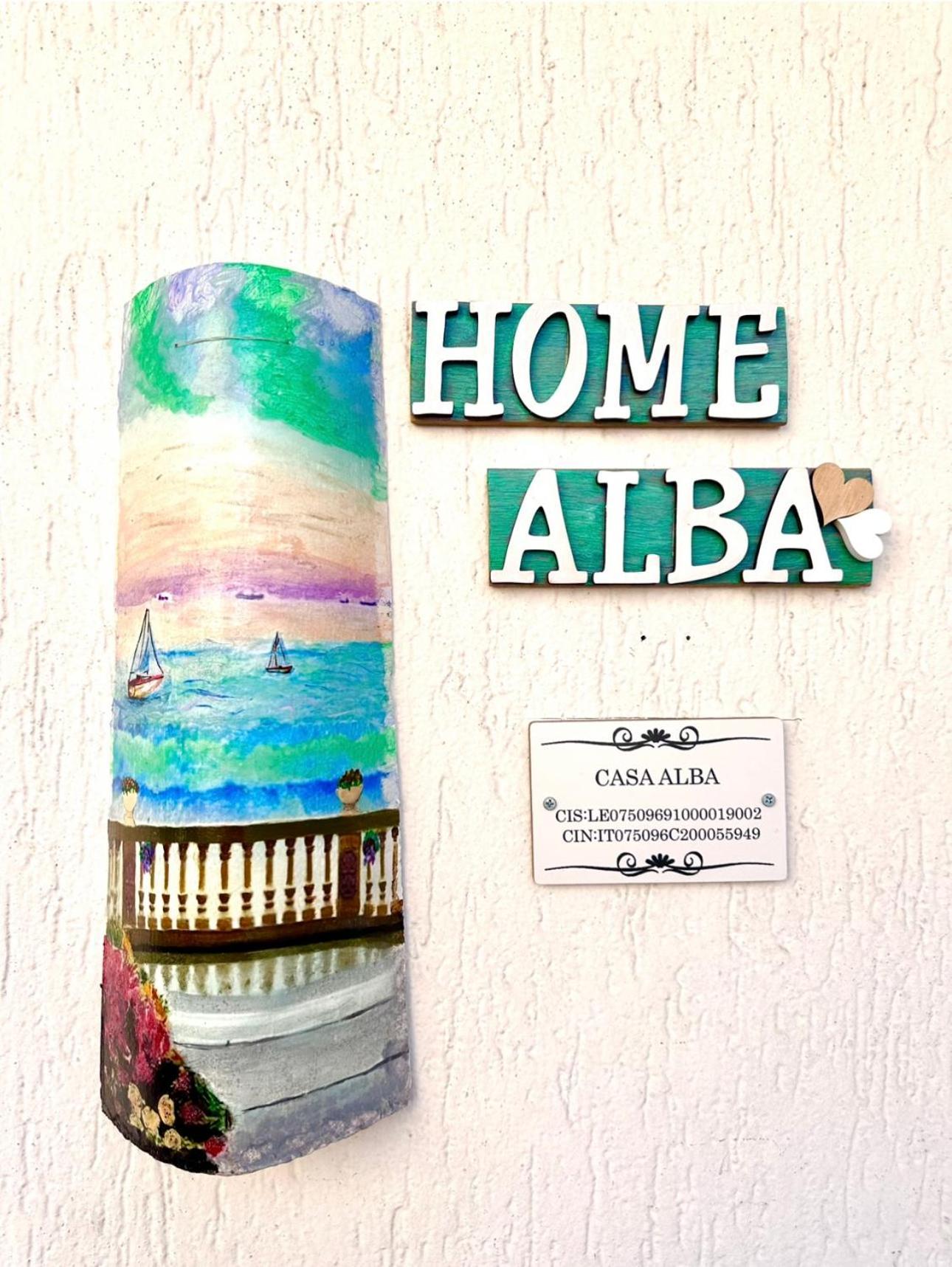 Casa Alba Castro Salento Villa Buitenkant foto